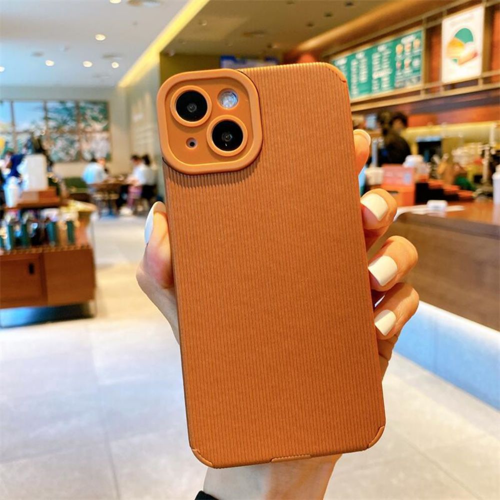 Ốp Điện Thoại IMD Mềm Chống Rơi Màu Trơn Đơn Giản Cho IPhone 14 13 12 11 Pro Max X XR 8 7 Plus