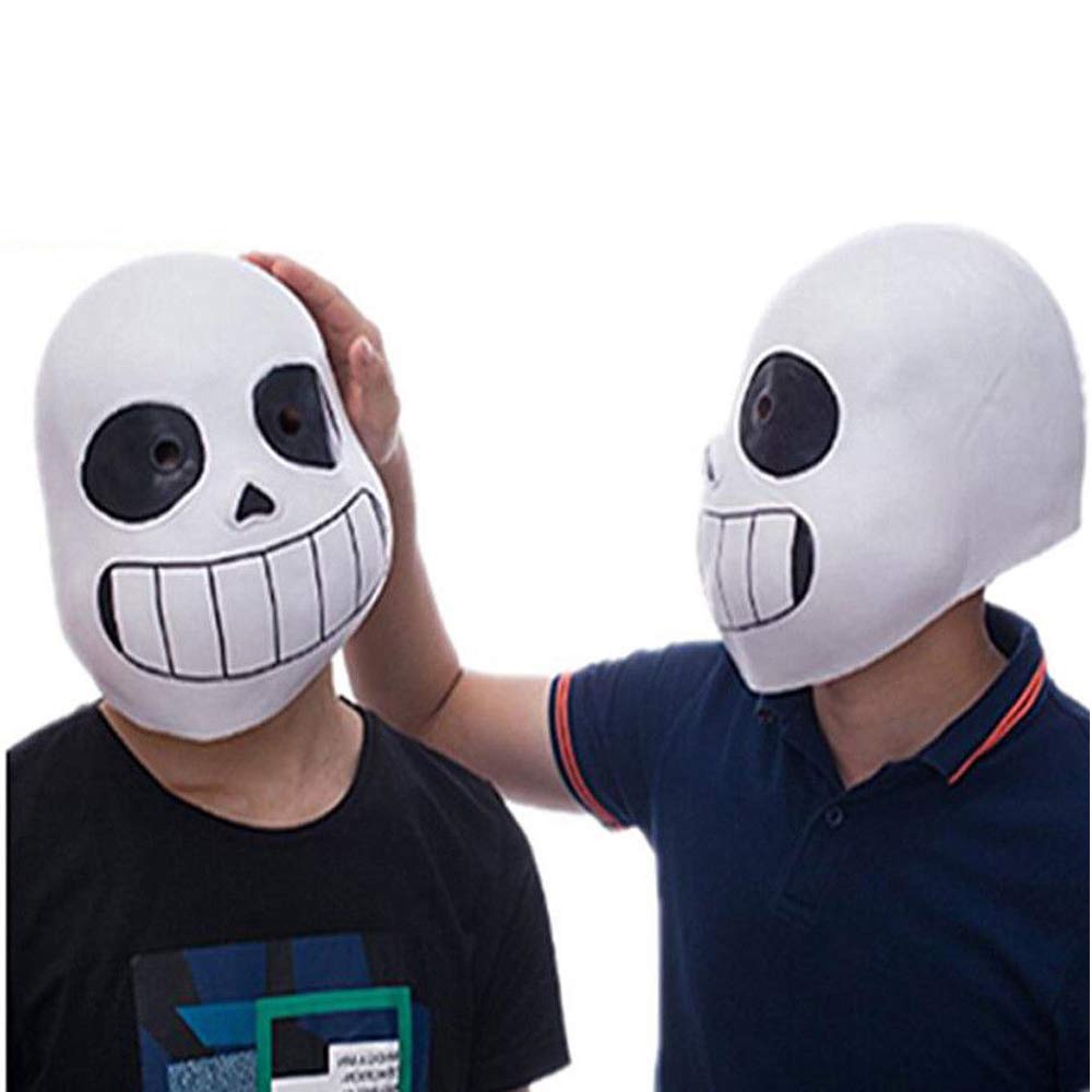 Mặt Nạ và Áo khoác Halloween Undertale Truyền Thuyết Cosplay Sans (Bán Riêng)