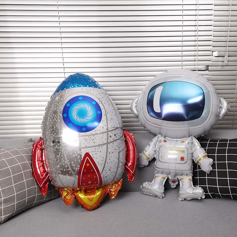 Bong bóng nhôm hình vũ trụ trang trí tiệc sinh nhật cho bé