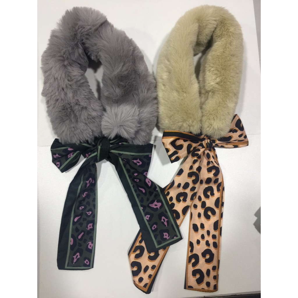 Khăn Quàng Nữ Lông Thỏ Xinh Sắn ❤️FREESHIP❤️ giảm Ngay 5k khi Nhâp Mã [MICOCHI 5K ] khăn Phối Lụa Cực Ấm Và Sang