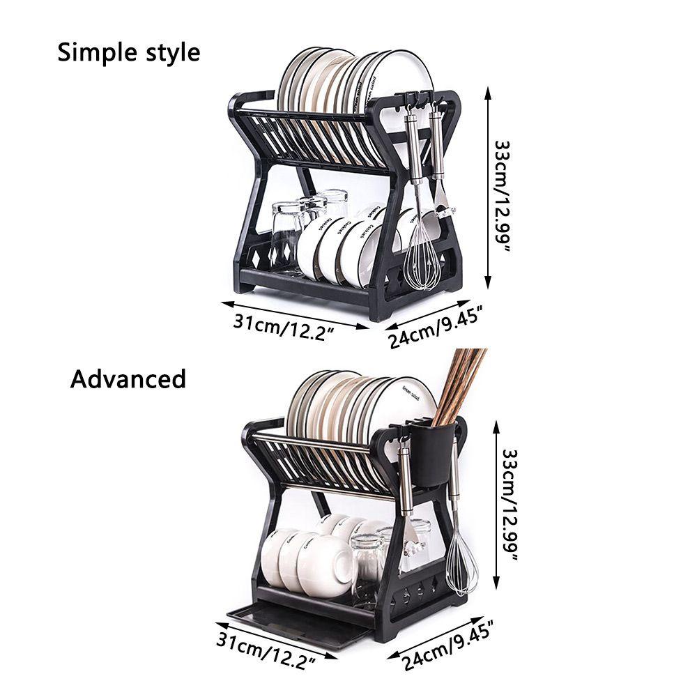 SUENIN Dish Drying Rack Multi-function Kitchen Tools Tableware Holder Filter Rack