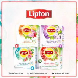 Lipton Tea Tonics - BST Trà thảo mộc hỗ trợ sức khỏe