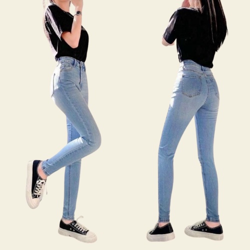 Quần Jean Ôm Nữ Quần Skinny Nữ Dài VNXK