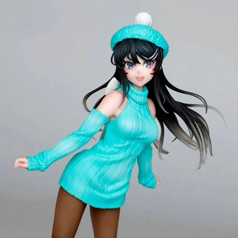 Mô Hình Nhân Vật Anime Sakurajima Mai Bằng PVC Cao 20cm