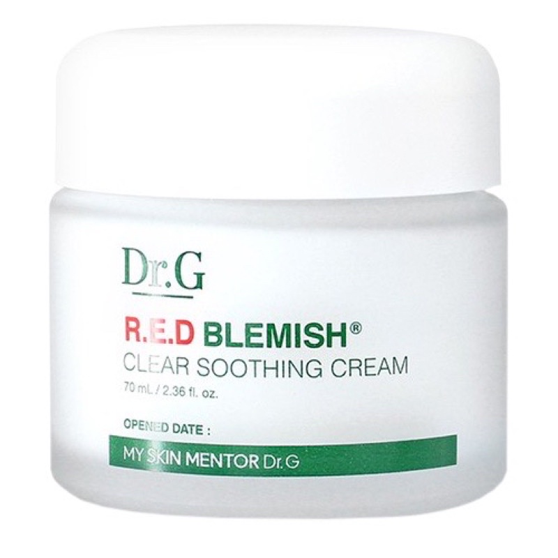 Kem dưỡng cho da dầu mụn DrG Dr.G Red Blemish cica soothing cream 70ml