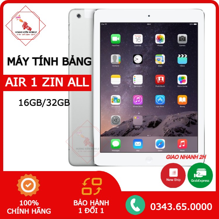 Máy tính bảng Pad Air 1 bản LTE/Wifi dung lượng 16/32GB zin all HOÀNG KIÊN