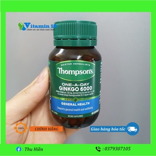 Bổ não thompsons one -a - day ginko 6000 úc 60 viên của úc