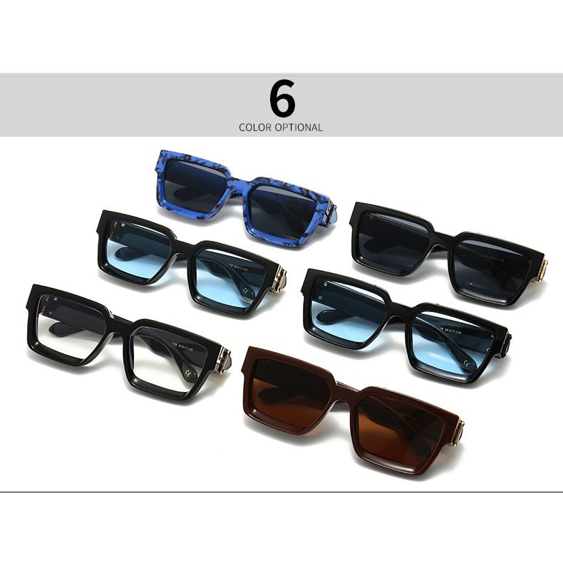 Kính Mát Ibk4 Gọng Vuông Phong Cách Âu Mỹ Cổ Điển Thời Trang Cho Nam Và Nữ | BigBuy360 - bigbuy360.vn