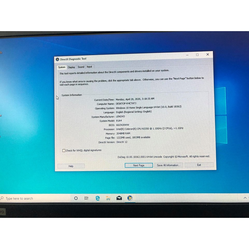 Laptop siêu mỏng, nhẹ Lenovo idiapad 120s chíp thế hệ mới ram 2gb ssd 32gb win10 zin | BigBuy360 - bigbuy360.vn
