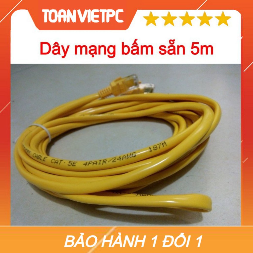 Dây mạng bấm sẵn 5m