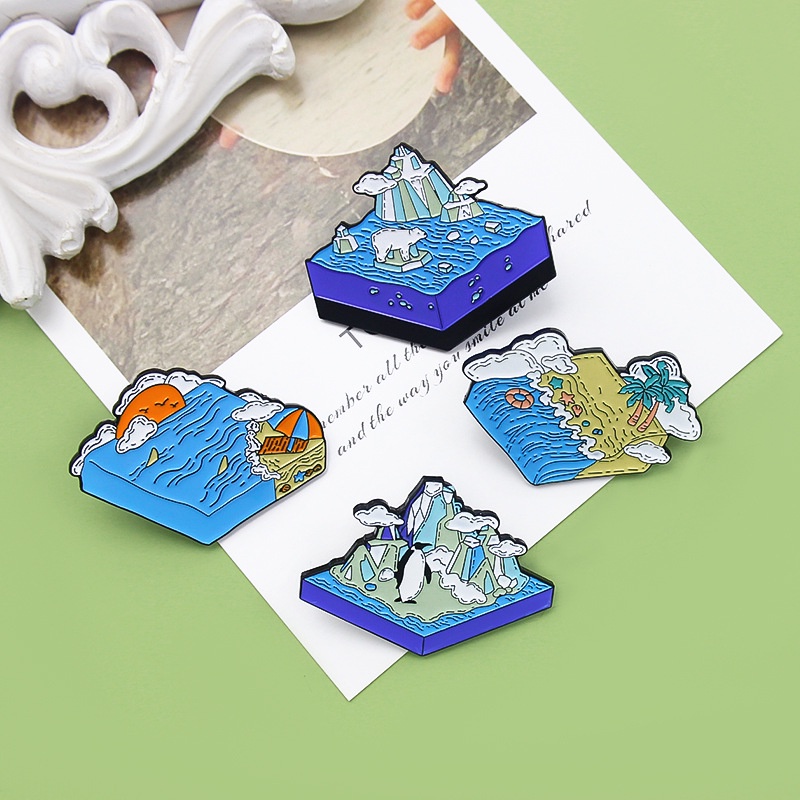 Ghim Cài Áo Họa Tiết Hoạt Hình Anime Dễ Thương Bắt Mắt