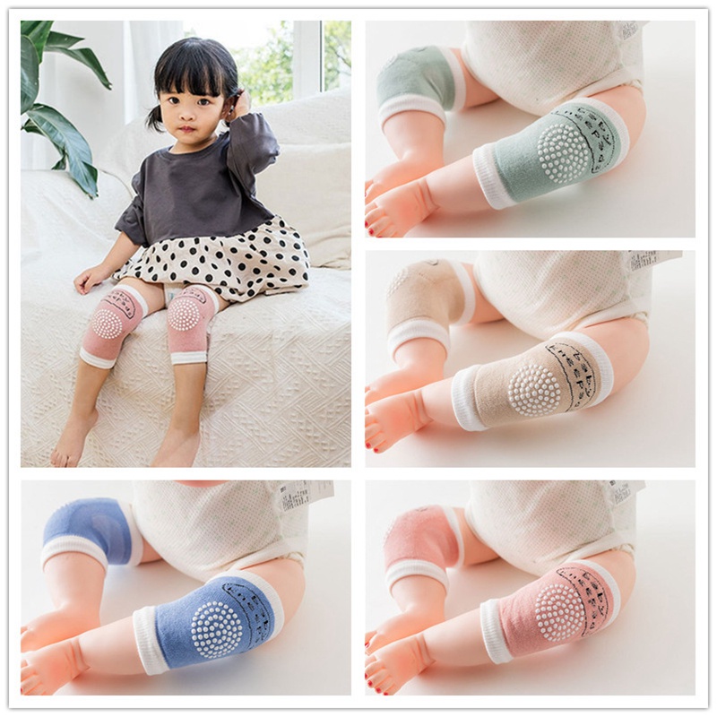 Set Tất Cotton Mềm Bảo Vệ Đầu Gối Cho Bé