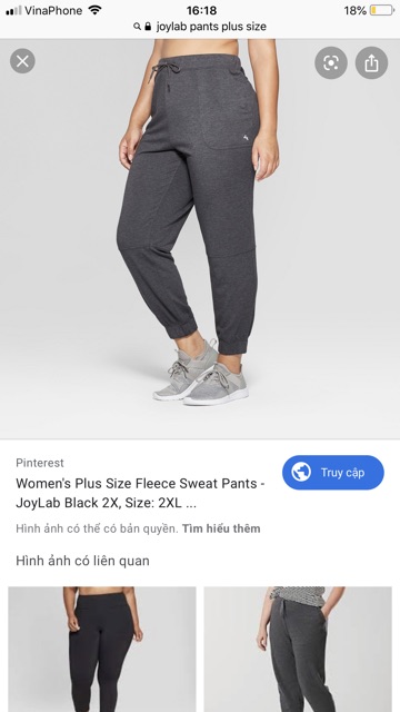 Quần jogger big size Joylab xuất xịn