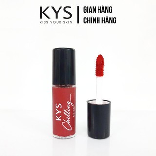 Son kem lì chocolate lâu trôi KYS bản tester 0.8g