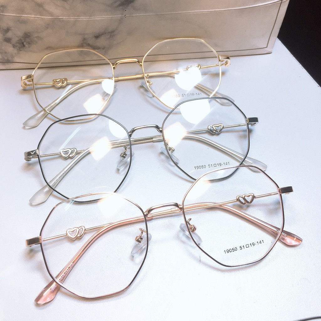 [Mã SKAMCLU7 giảm 10% cho đơn từ 0Đ] Gọng kính lục giác 19050 nhận cắt cận viễn loạn | BigBuy360 - bigbuy360.vn