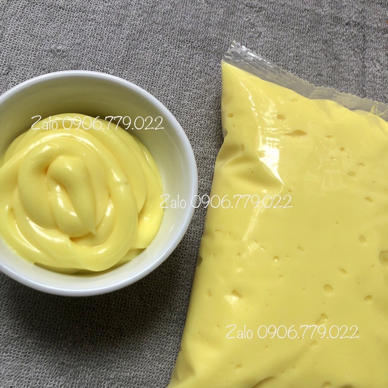 Bơ trứng gà dùng để ăn bánh tráng