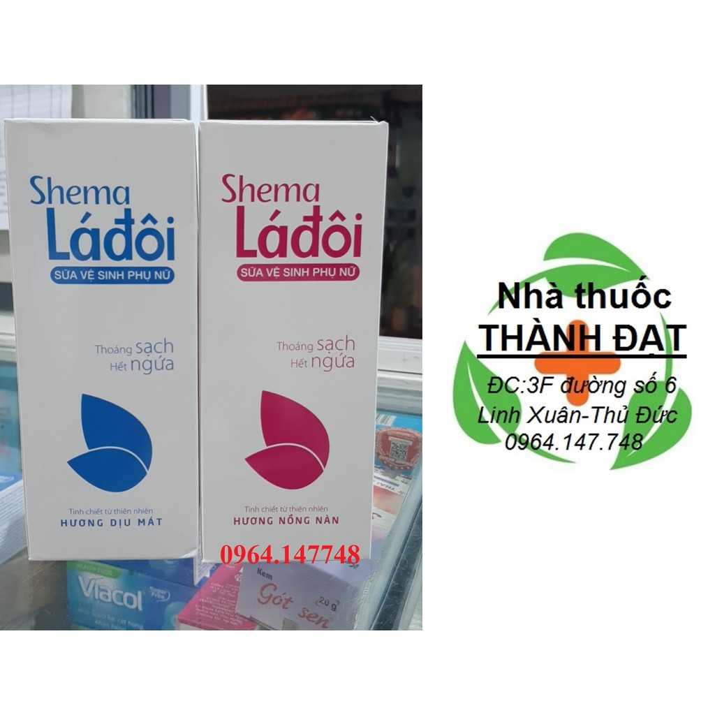 (chai 200ml) shema dung dịch vệ sinh phụ nữ