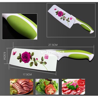 [GIÁ SỈ] BỘ DAO NHÀ BẾP 5 MÓN HOA VĂN HÀN QUỐC [SALE]