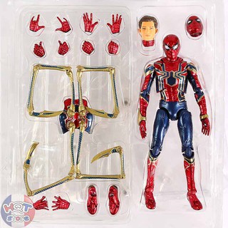 Mô hình iRon Spider Man Mafex Avengers 4 Endgame