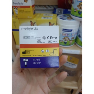 QUE THỬ ĐƯỜNG HUYẾT FREESTYLE LITE ( 50- 100 QUE)