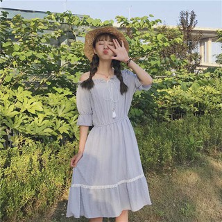 Váy Baby doll Trễ Vai