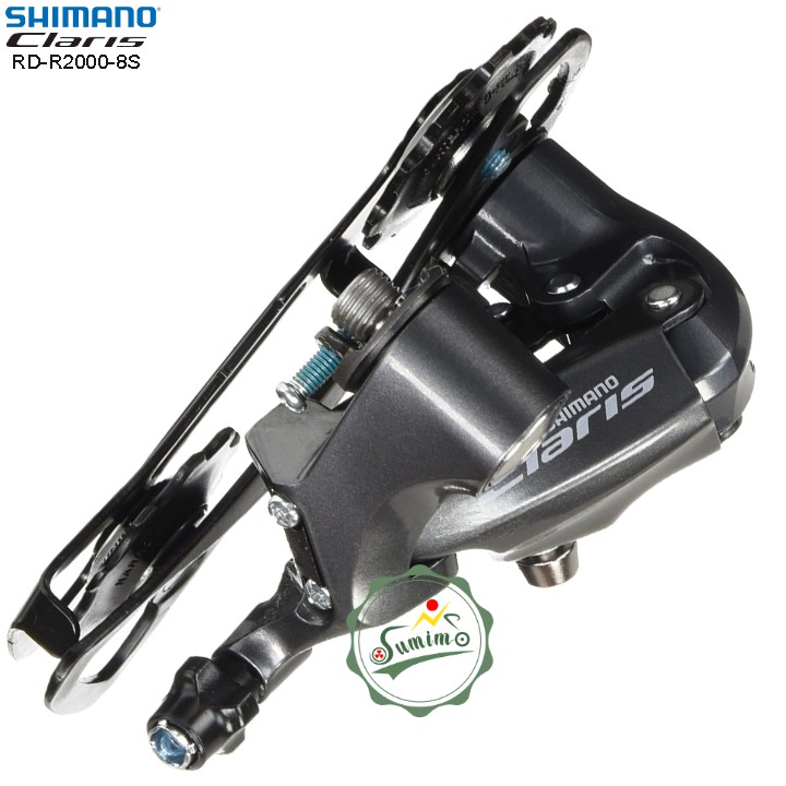 Cùi đề xe đạp - Gạt líp Shimano Claris RD-R2000-GS 8 Speed cần dài - Chính hãng