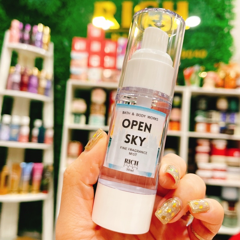 OPEN SKY - Xịt Thơm Toàn Thân Body Mist Bath &amp; Body Works