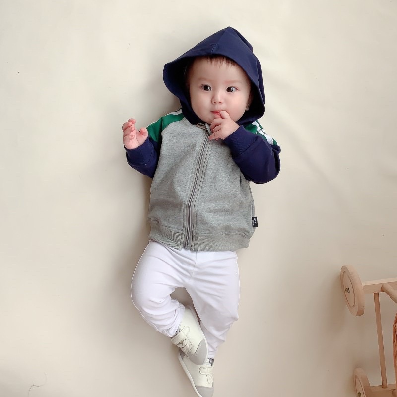 Quần giả jean dài trắng cho bé trai bé gái 8-40kg