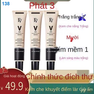 2021◕❣[Lv Yidaiyan chụp một và gửi ba] Kem che khuyết điểm FV cách ly dưỡng ẩm BB cream không thấm nước, chống mồ hôi là