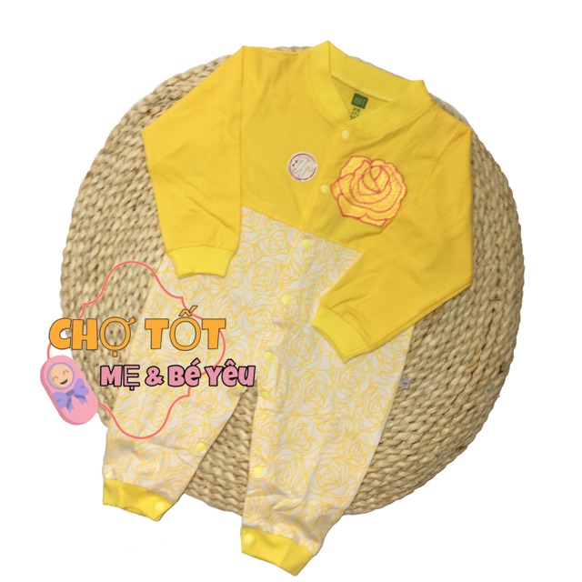 BỘ LIỀN  DÀI COTTON MỀM MÁT CHO BÉ SƠ SINH-8KG