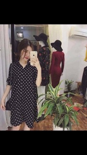 Váy sơ mi chất voan lụa chất đẹp