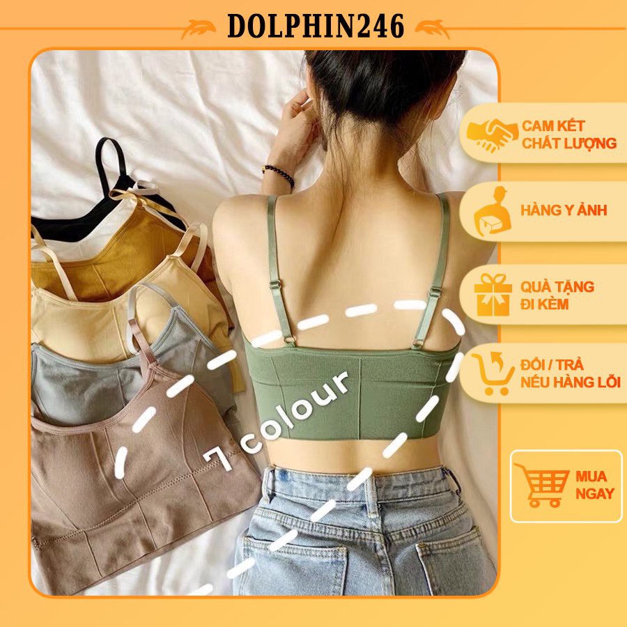 Áo Bra Nữ Len Tăm Không Gọng Cao Cấp Co Giãn Nâng Ngực K2-A3