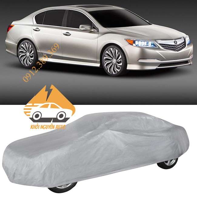 Bạt Phủ xe Ô Tô ACURA RLX, TLX Vải Dù OXFORD Siêu Bền, Bạt Trùm Xe Hơi Chống Nắng Mưa Bảo Vệ Xe