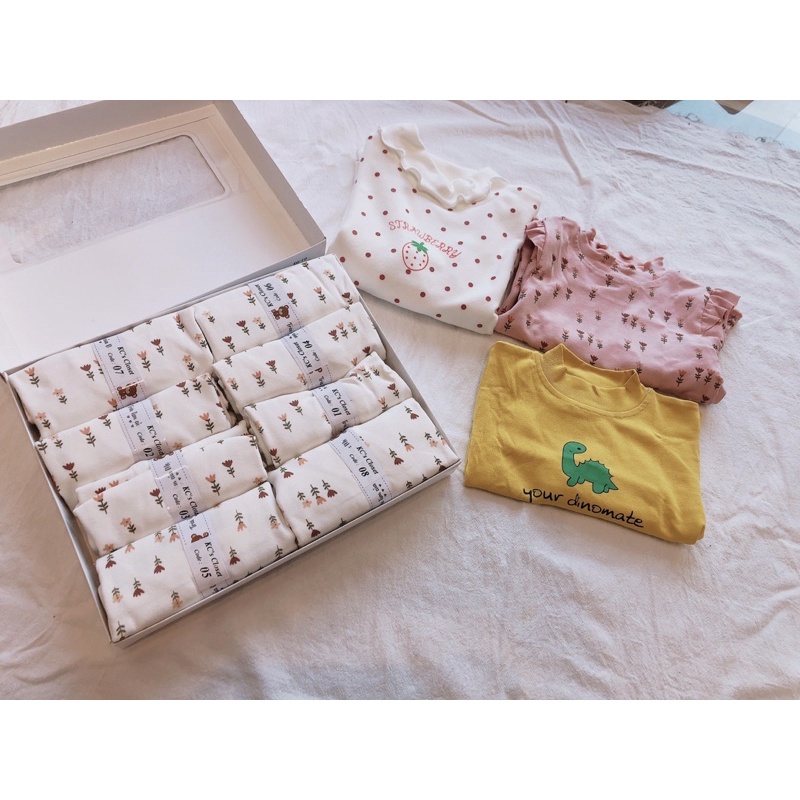 Áo giữ nhiệt cổ 3 phân phong cách Hàn cho bé