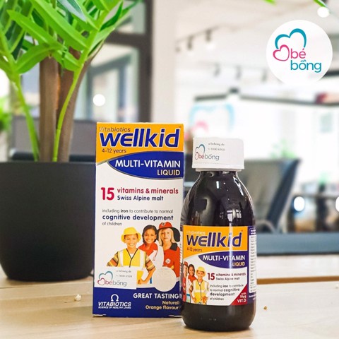 Vitamin tổng hợp Wellkid Anh 150ml (date 31/07/2022)