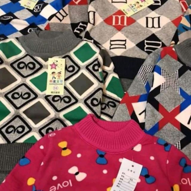 Combo sỉ áo len nhung các loại