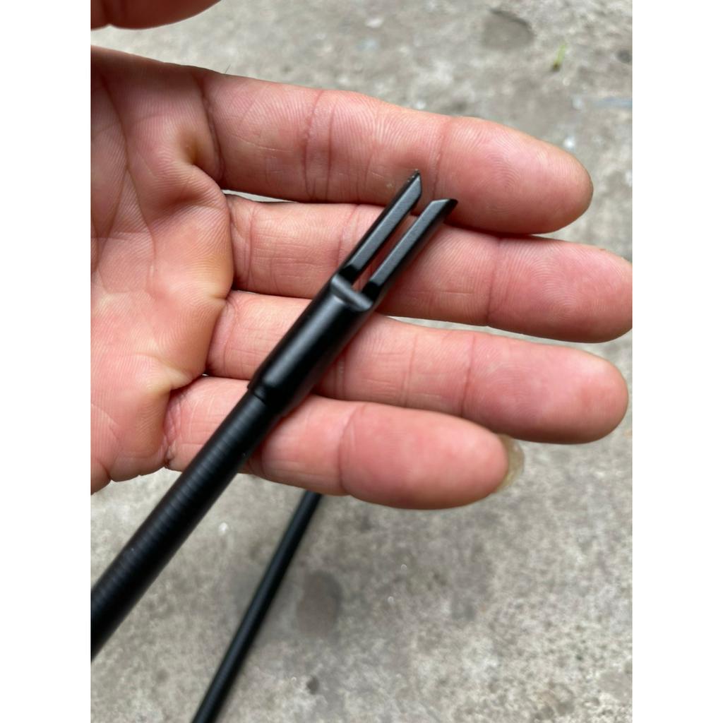 Gậy vẩy trục câu đài câu đơn dài 1,3m thu gọn 95cm