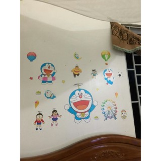 decal dán tường doraemon