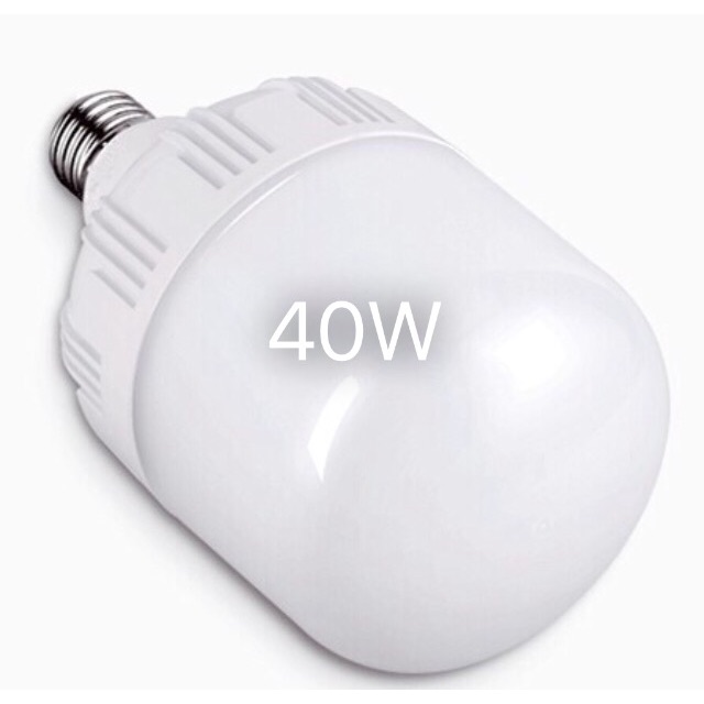 Bóng led trụ 40W đui xoáy