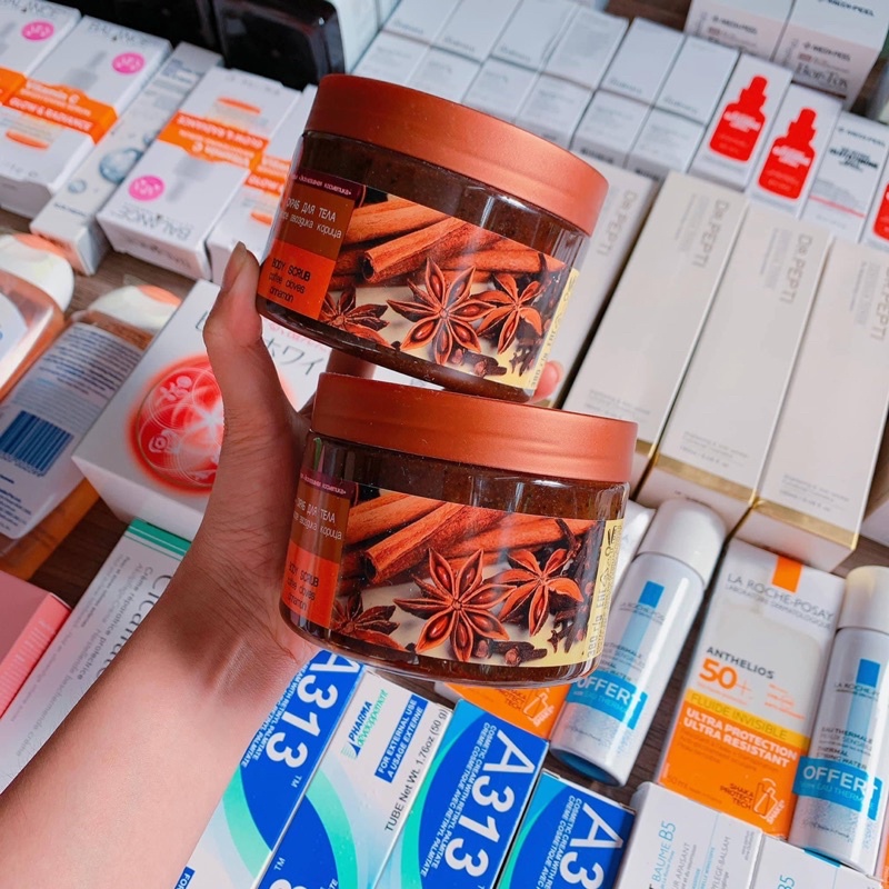 Tẩy tế bào chết Quế hồi