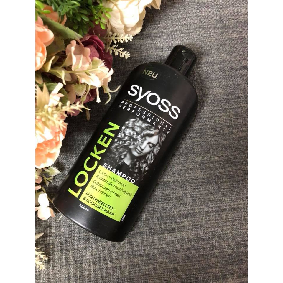 Dầu gội Syoss dành cho tóc xoăn
