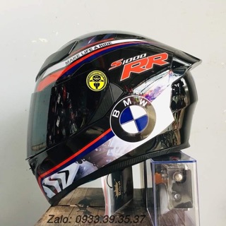Tem dán nón BMW