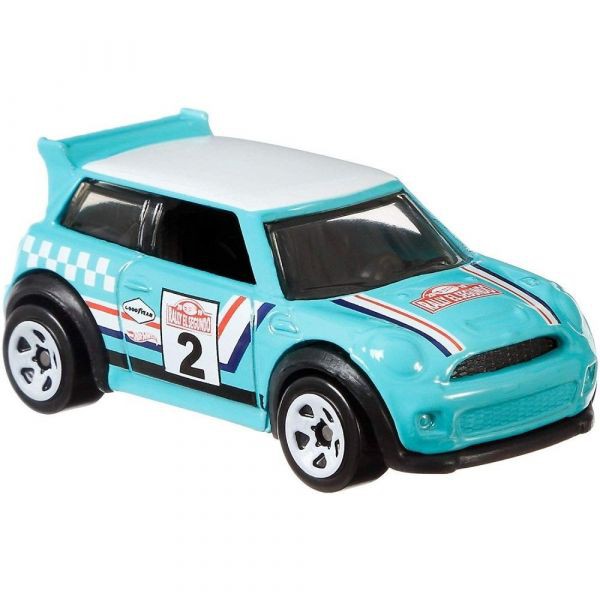 Siêu xe Hot Wheels thể thao BACKROAD RALLY MINI COOPER S CHA FYY01/GDG44