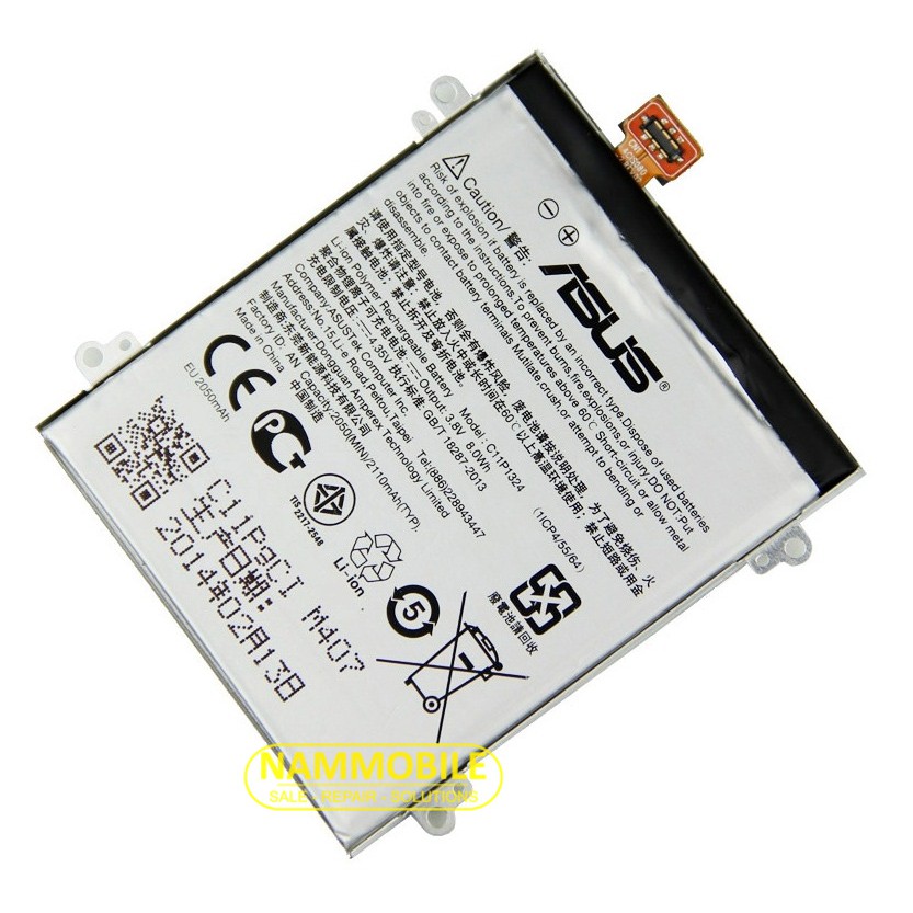 Pin Asus Zenfone 5 T00J, T00F, A501CG, A500CG, A500KL C11P1324 2050mAh Zin chính hãng