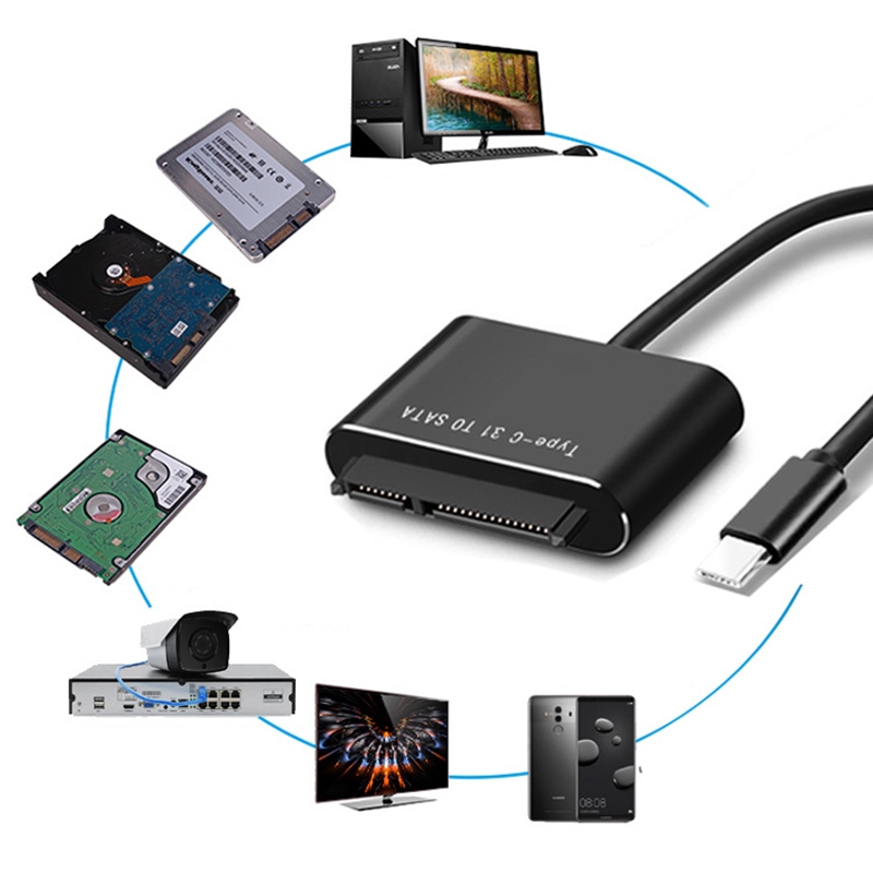 Cáp chia USB sang SATA Type-c 3.1 Sata7+15P chất lượng cao | BigBuy360 - bigbuy360.vn