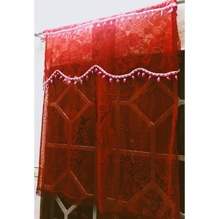 Màn Cửa Sổ ( Chất Liệu Ren ) Treo Cho Đẹp