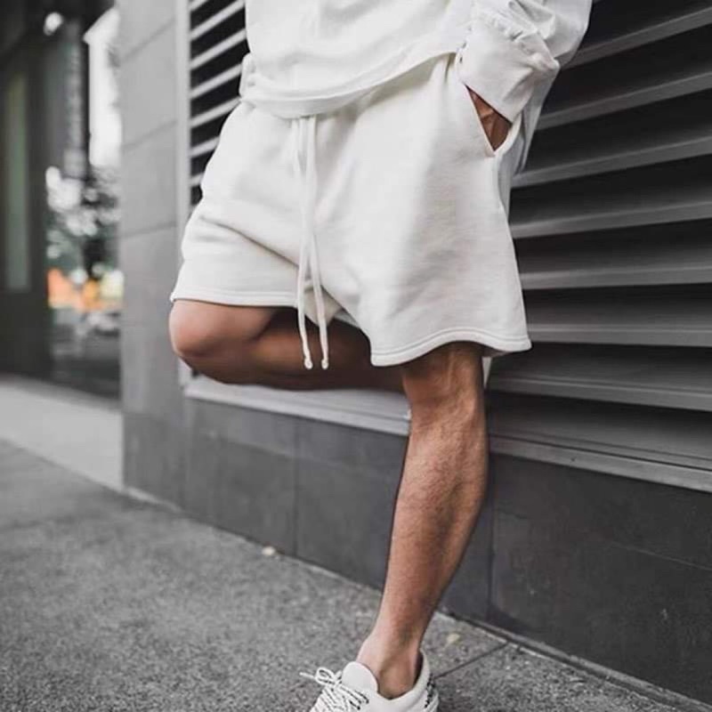 Quần Short Viền Đùi Trơn Basic Unisex LOHA Nam Nữ Oversize Phong Cách Hàn Quốc Ulzzang Top Xu Hướng 2022