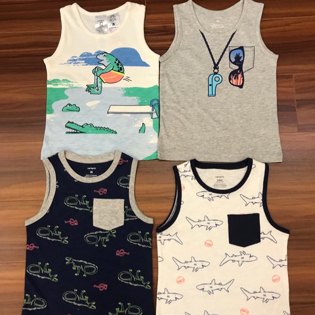 Combo áo ba lỗ Carter