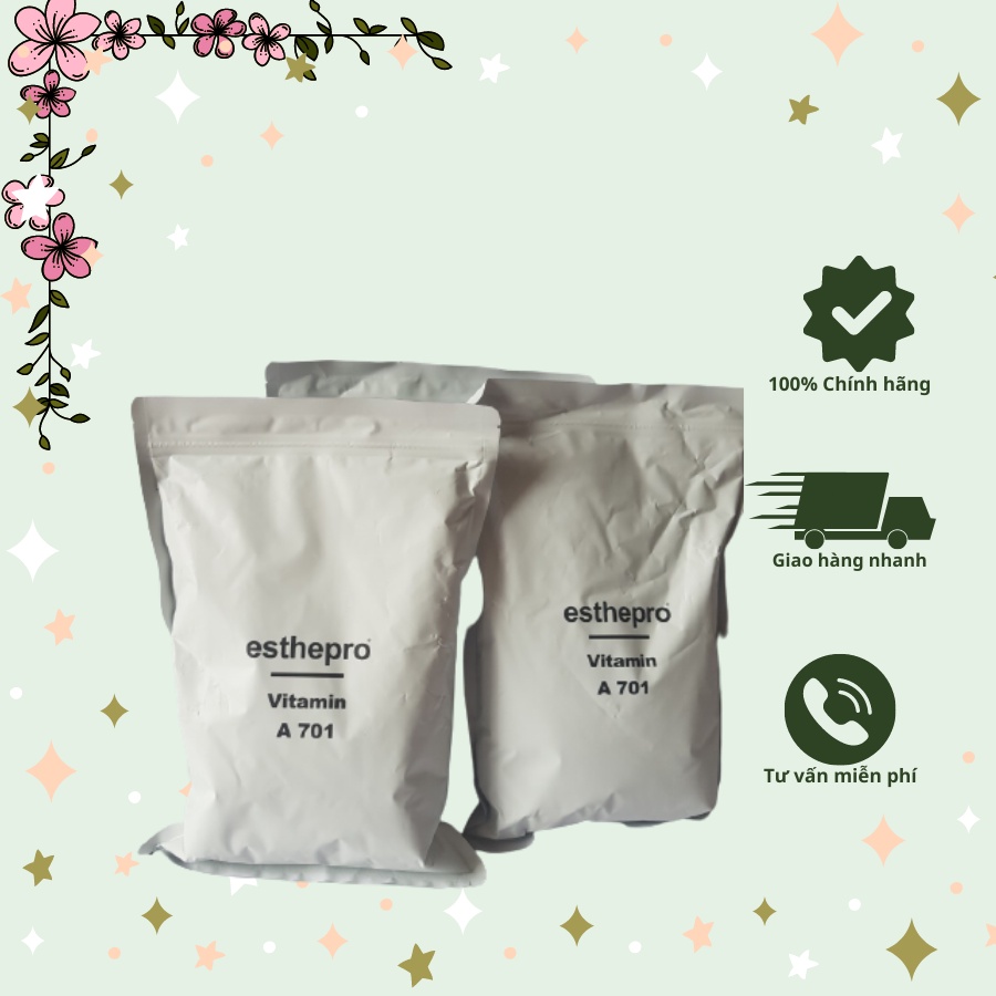 Esthemax Rubber Mask 701 2000ml - Bột mặt nạ dẻo Vitamin, dưỡng ẩm, trắng da, Esthepro chính hãng Hàn Quốc 1kg