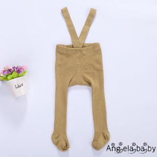 hღ✯Trẻ Sơ Sinh Bé Gái Bé Trai Quần Áo Quần Chắc Chắn Thắt Lưng Skinny Co Giãn Quần Suspender Quần